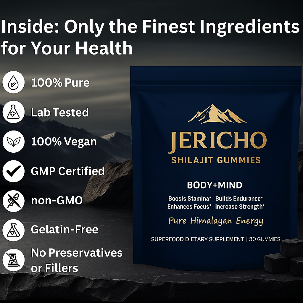 Jericho™ - Shilajit Gummies