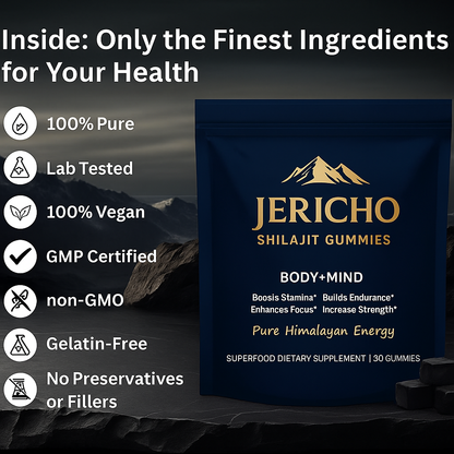 Jericho™ - Shilajit Gummies