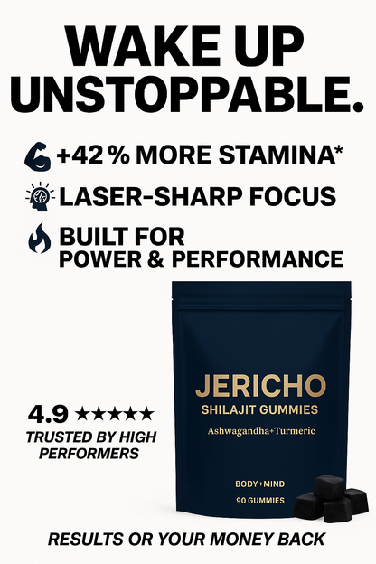 Jericho™ - Shilajit Gummies
