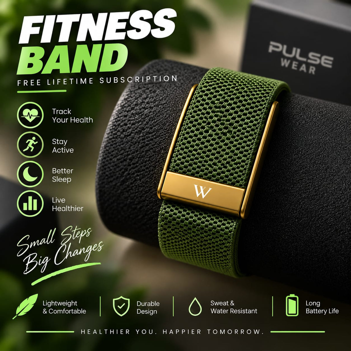 Pulse Wear Smart Fitness Band