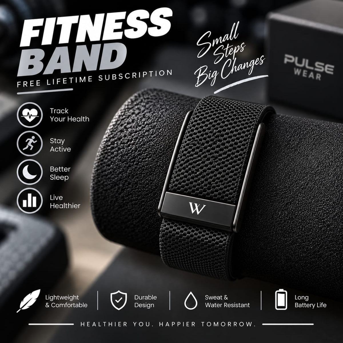 Pulse Wear Smart Fitness Band